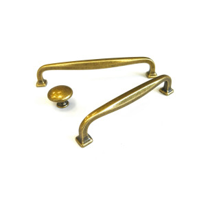 Uchwyt meblowy stare złoto